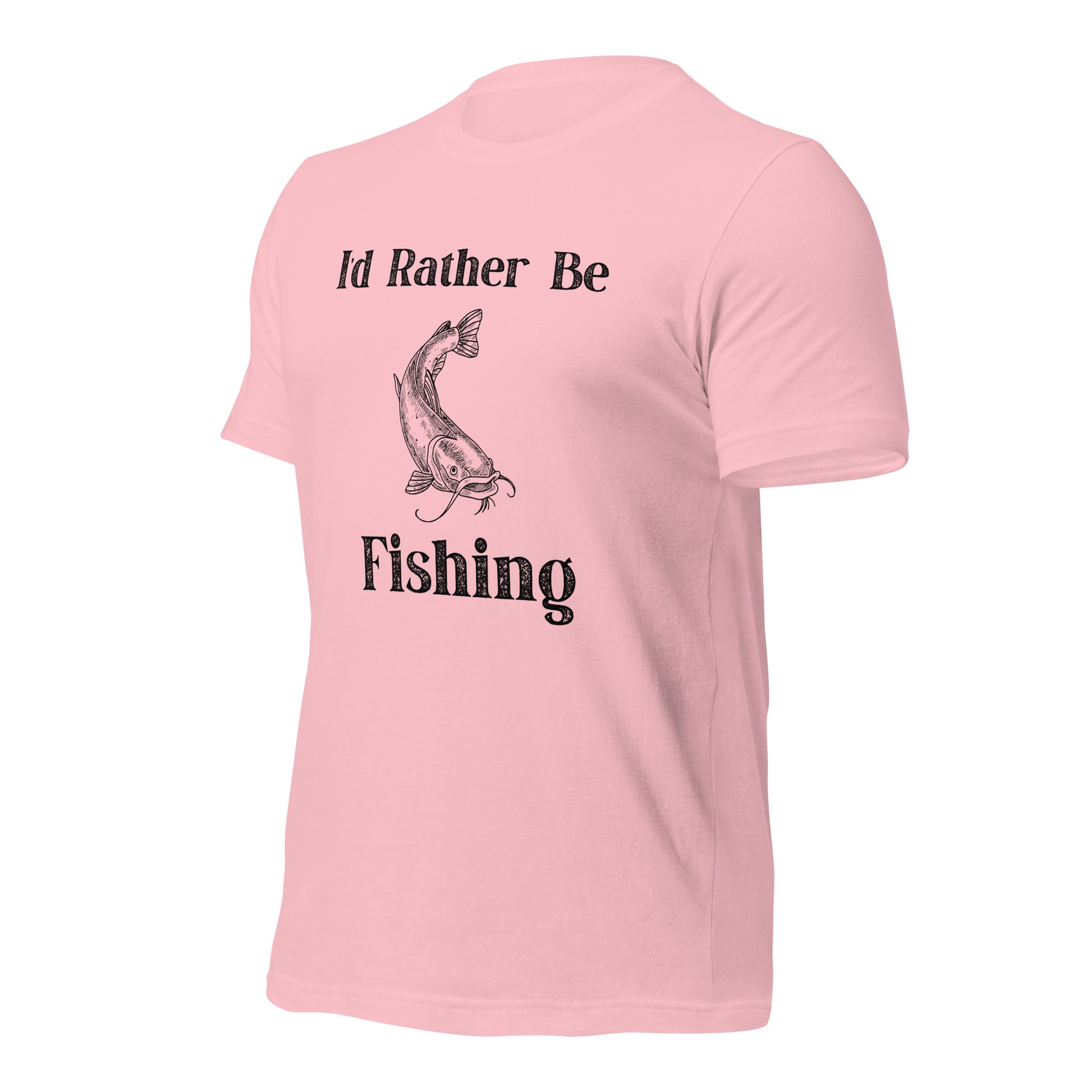 Unique gift idea: "I'd Rather Be Fishing" shirt for anglers.