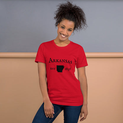 "Arkansas Established In 1836" T-Shirt - Weave Got Gifts - Unique Gifts You Won’t Find Anywhere Else!