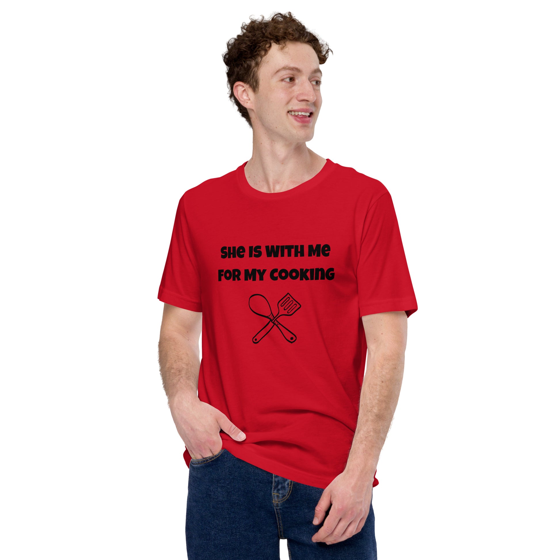 Lightweight grill master t-shirt for men

