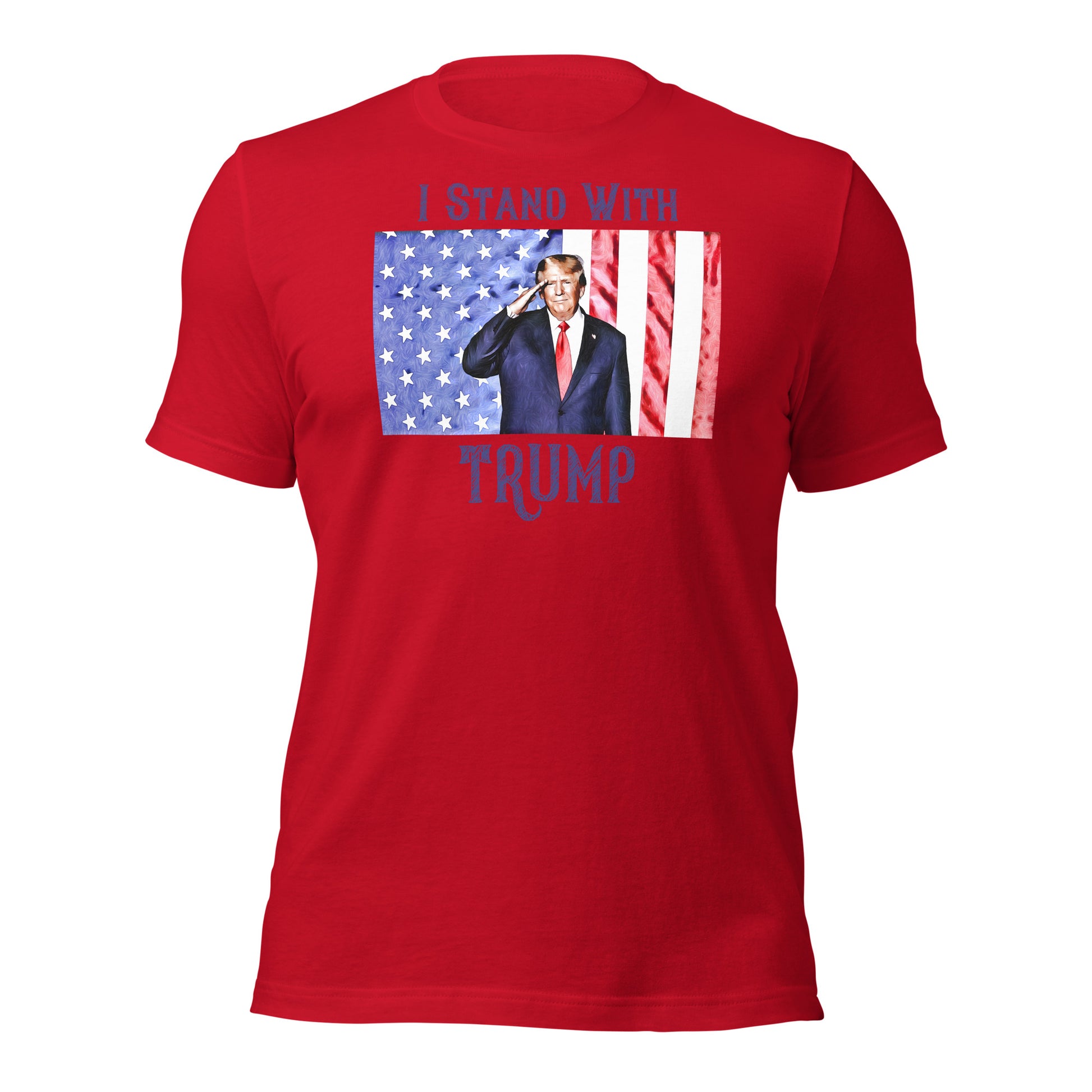 Patriotic Trump graphic tee for men and women

