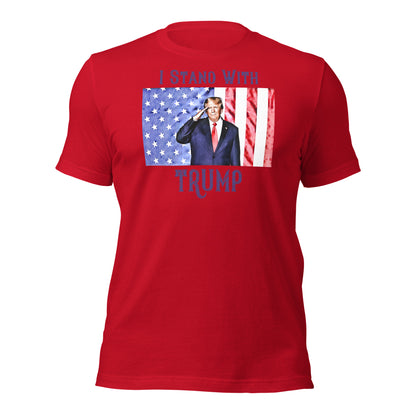 Patriotic Trump graphic tee for men and women
