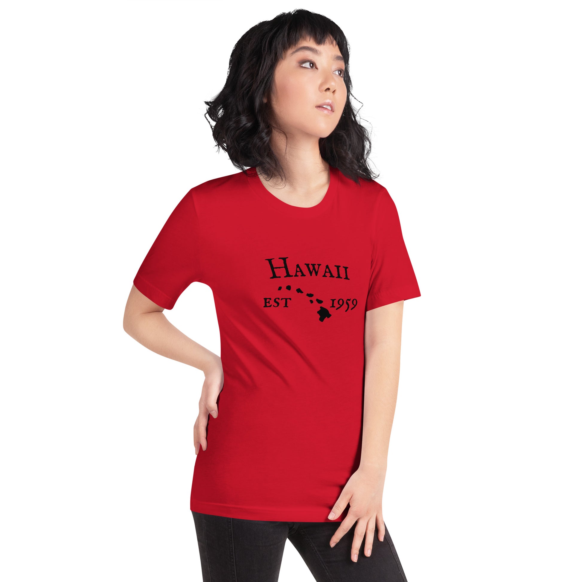 "Hawaii Established In 1959" T-Shirt - Weave Got Gifts - Unique Gifts You Won’t Find Anywhere Else!