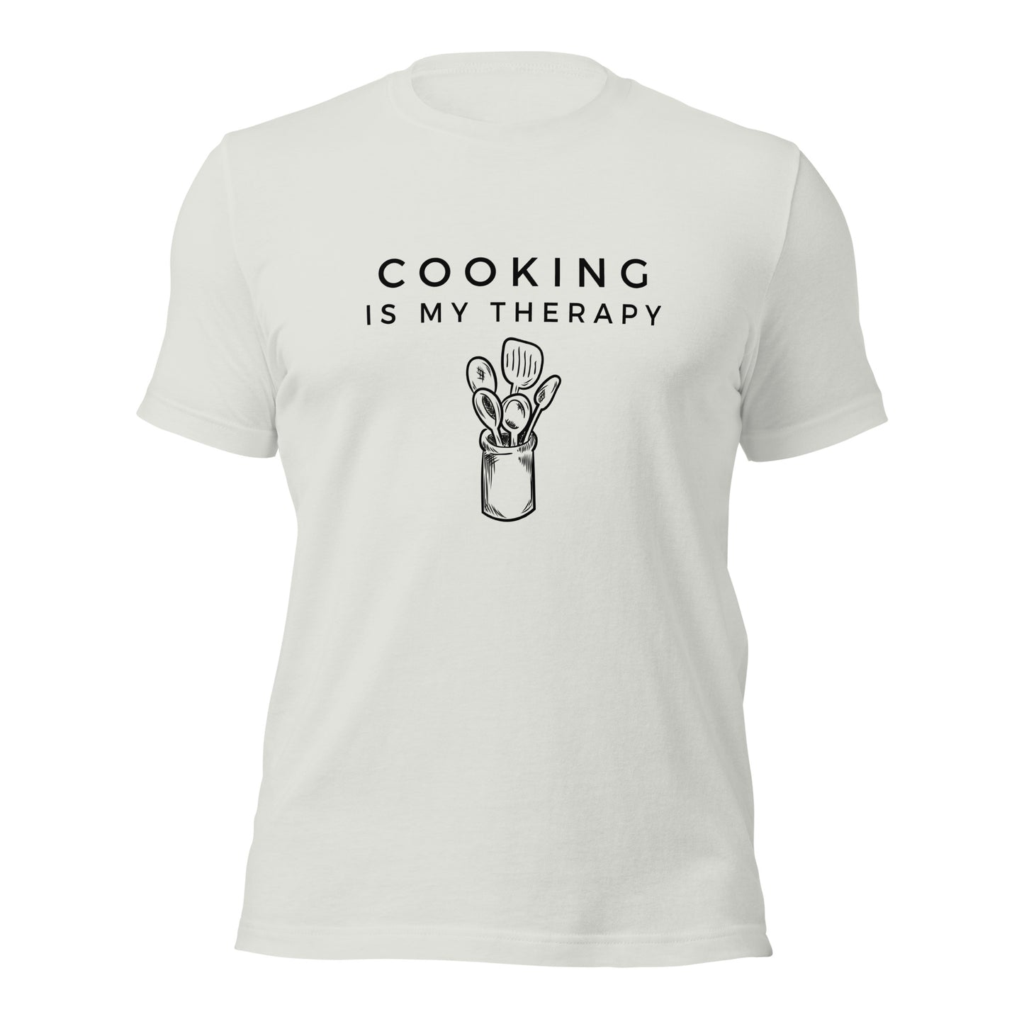 Unique gift idea for chefs – "Cooking Is My Therapy" t-shirt