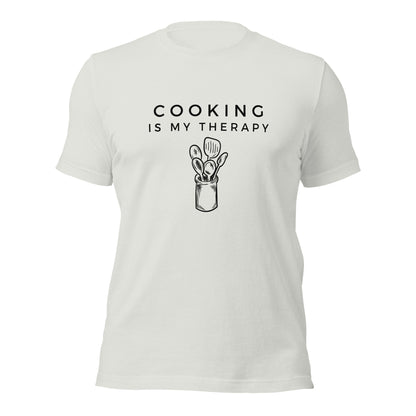 "Cooking Is My Therapy" T-Shirt - Weave Got Gifts - Unique Gifts You Won’t Find Anywhere Else!