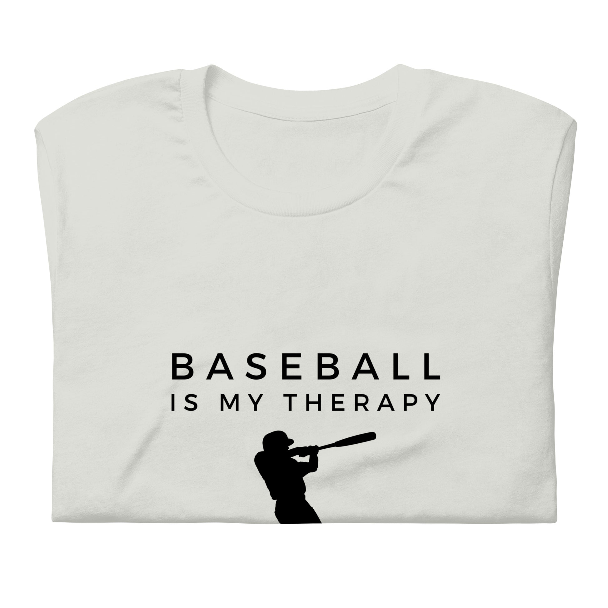 "Baseball Is My Therapy" T-Shirt - Weave Got Gifts - Unique Gifts You Won’t Find Anywhere Else!