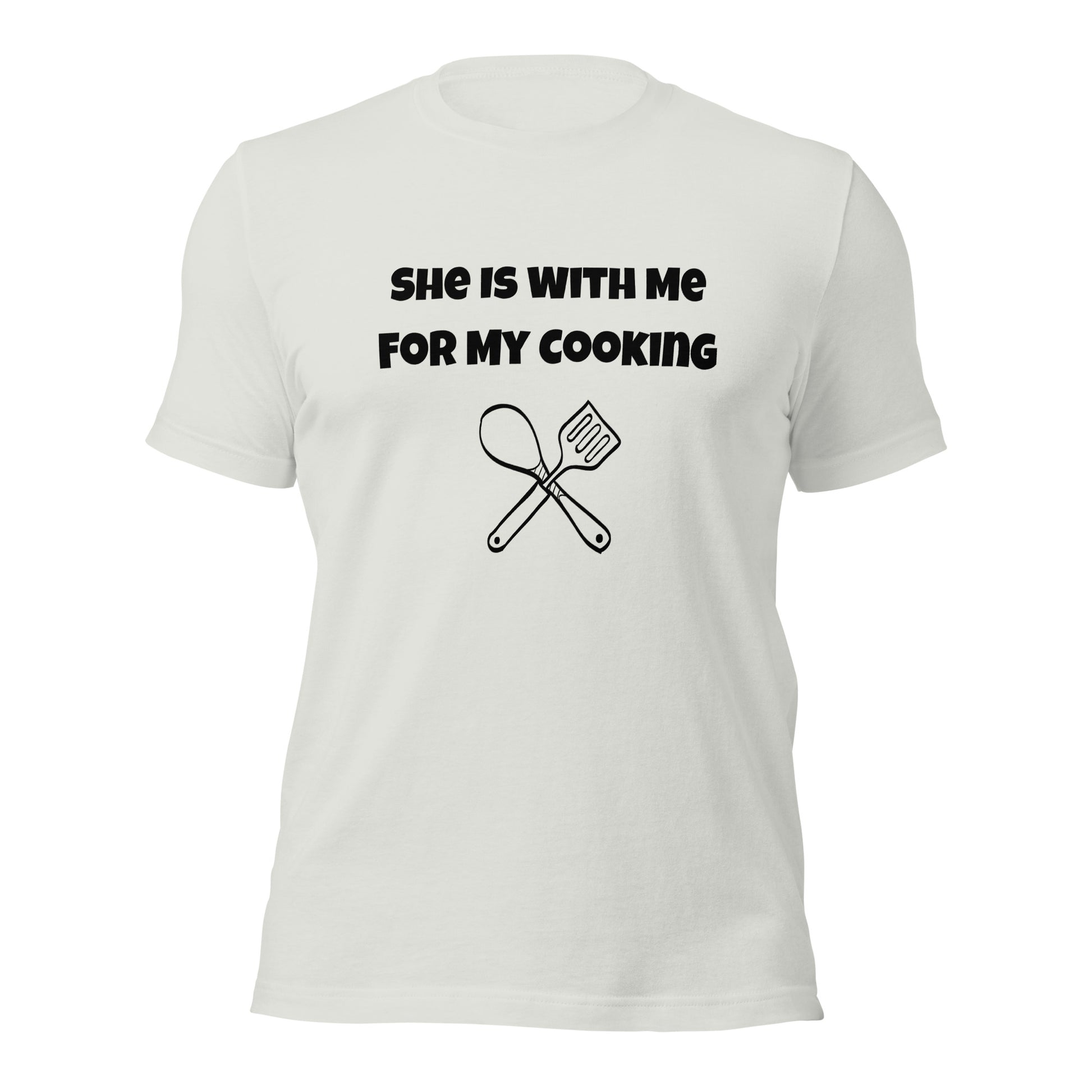 Cooking-themed t-shirt for men with funny text
