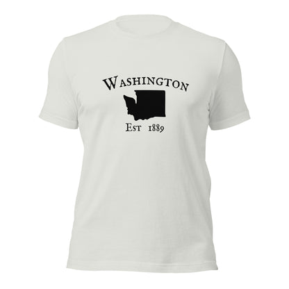 "Washington Established In 1889" T-Shirt - Weave Got Gifts - Unique Gifts You Won’t Find Anywhere Else!