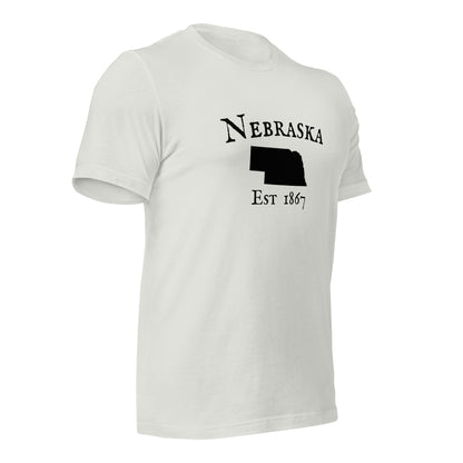 "Nebraska Established In 1867" T-Shirt - Weave Got Gifts - Unique Gifts You Won’t Find Anywhere Else!