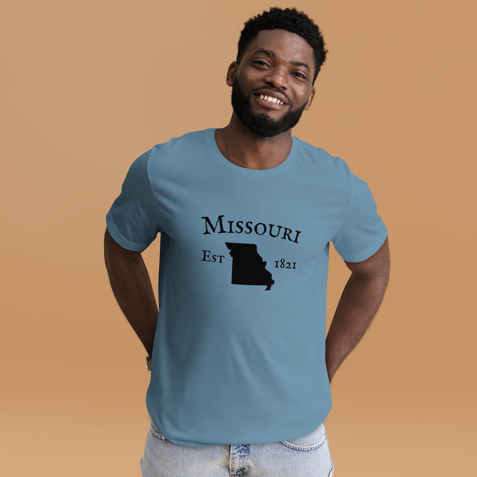 Unisex Missouri home t-shirt for casual wear
