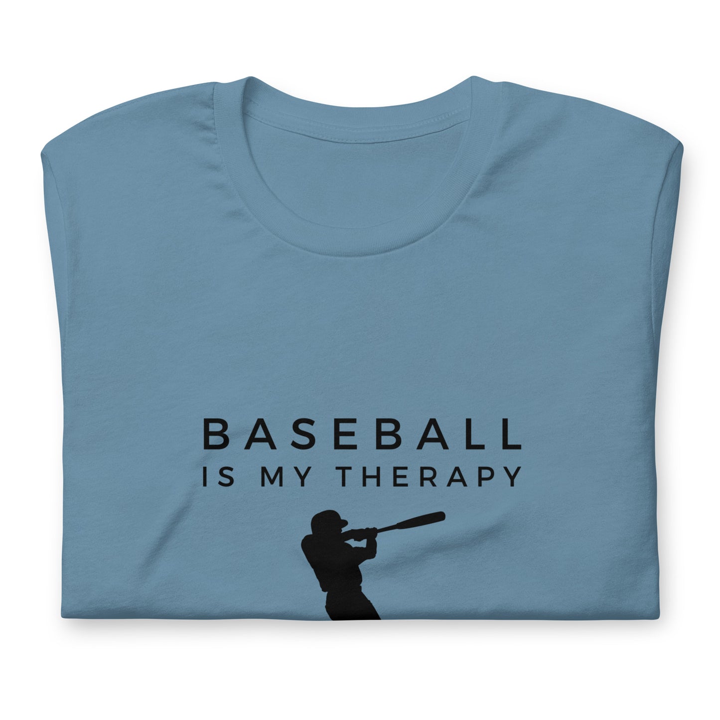 "Baseball Is My Therapy" T-Shirt - Weave Got Gifts - Unique Gifts You Won’t Find Anywhere Else!
