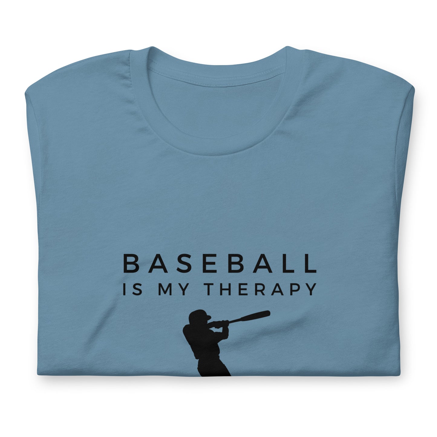 Durable baseball therapy t-shirt for players and fans
