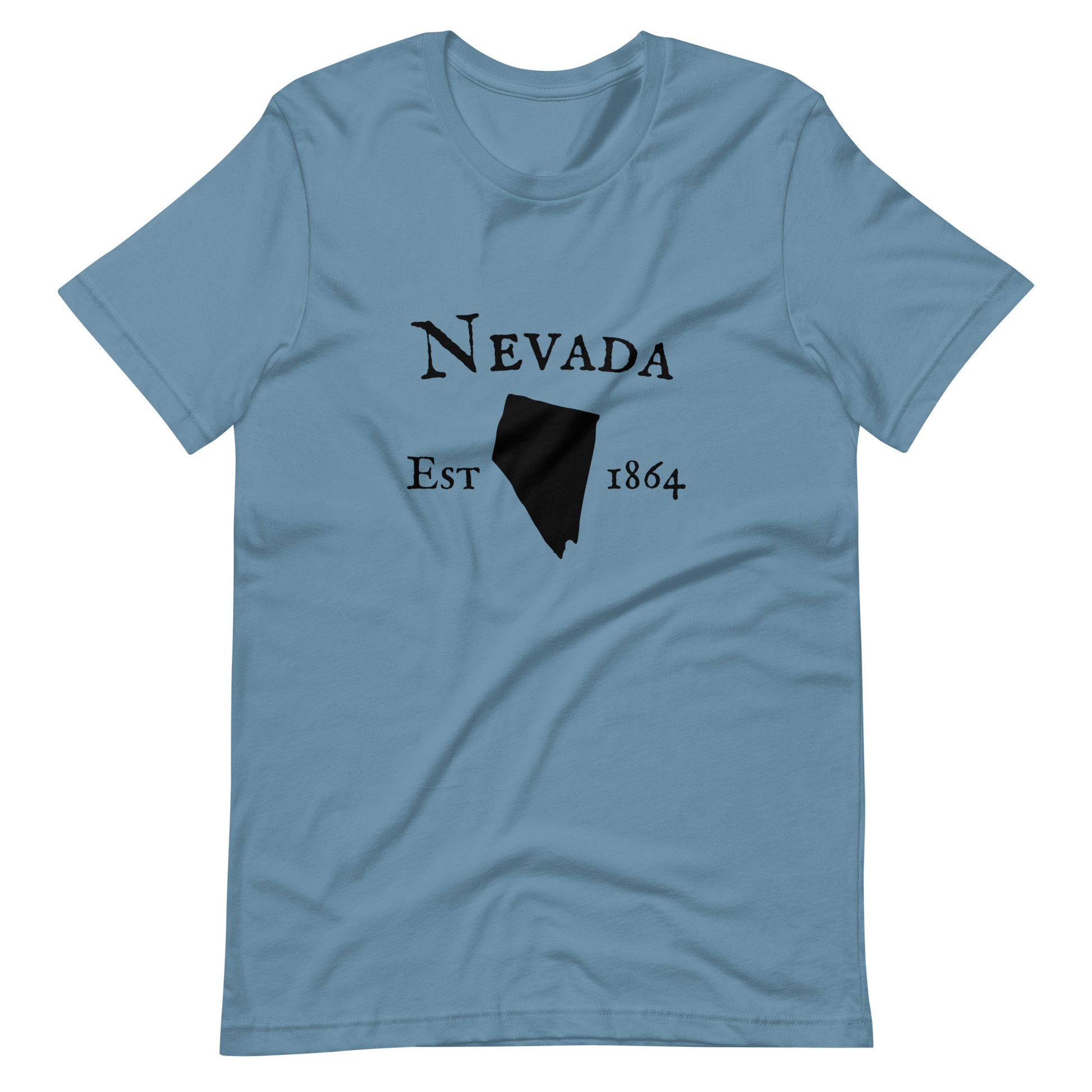 Comfortable Nevada tee with bold state design
