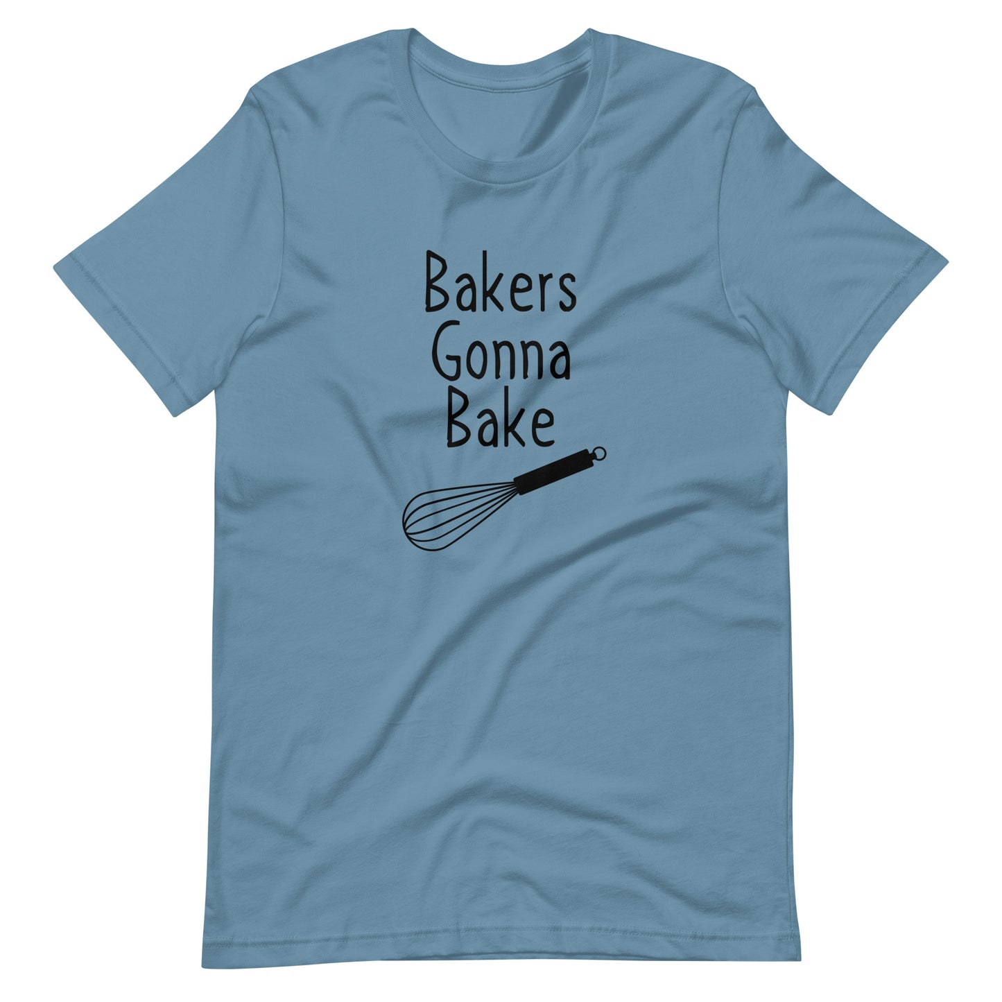 Baking enthusiast t-shirt with whisk graphic