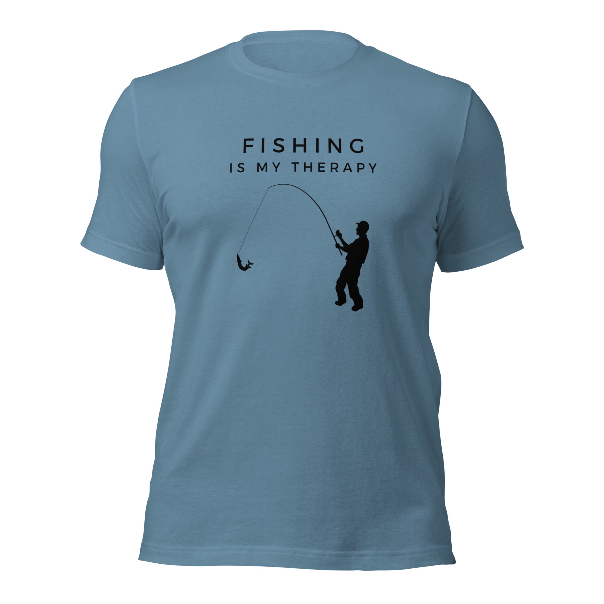 "Fishing Is My Therapy" T-Shirt - Weave Got Gifts - Unique Gifts You Won’t Find Anywhere Else!