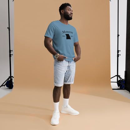 Lightweight Missouri shirt with vintage-inspired graphic
