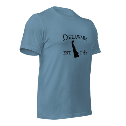 "Delaware Established In 1787" T-Shirt - Weave Got Gifts - Unique Gifts You Won’t Find Anywhere Else!