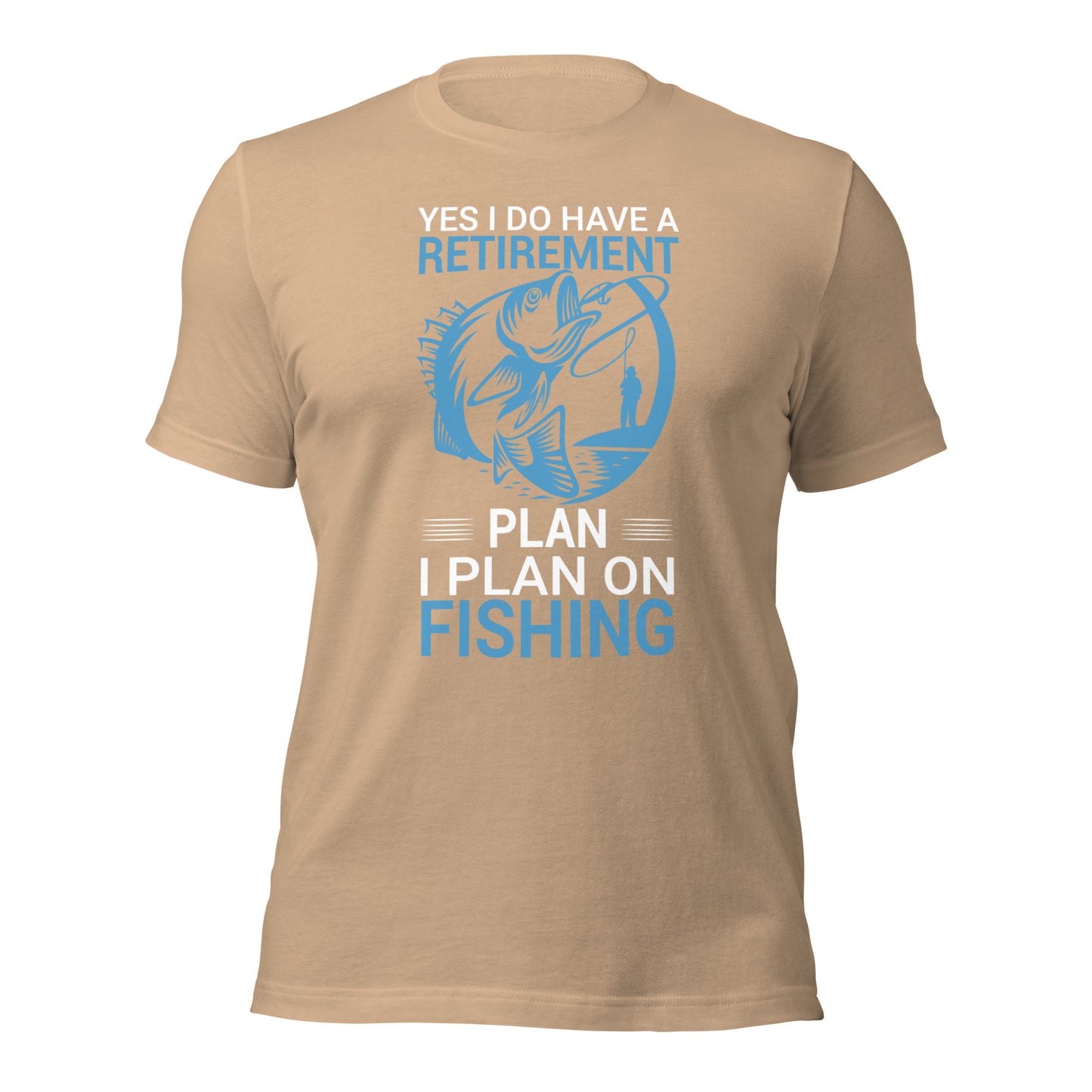 "Fishing Retirement Plan" T-Shirt - Weave Got Gifts - Unique Gifts You Won’t Find Anywhere Else!