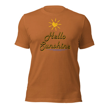 "Hello Sunshine" T-Shirt - Weave Got Gifts - Unique Gifts You Won’t Find Anywhere Else!