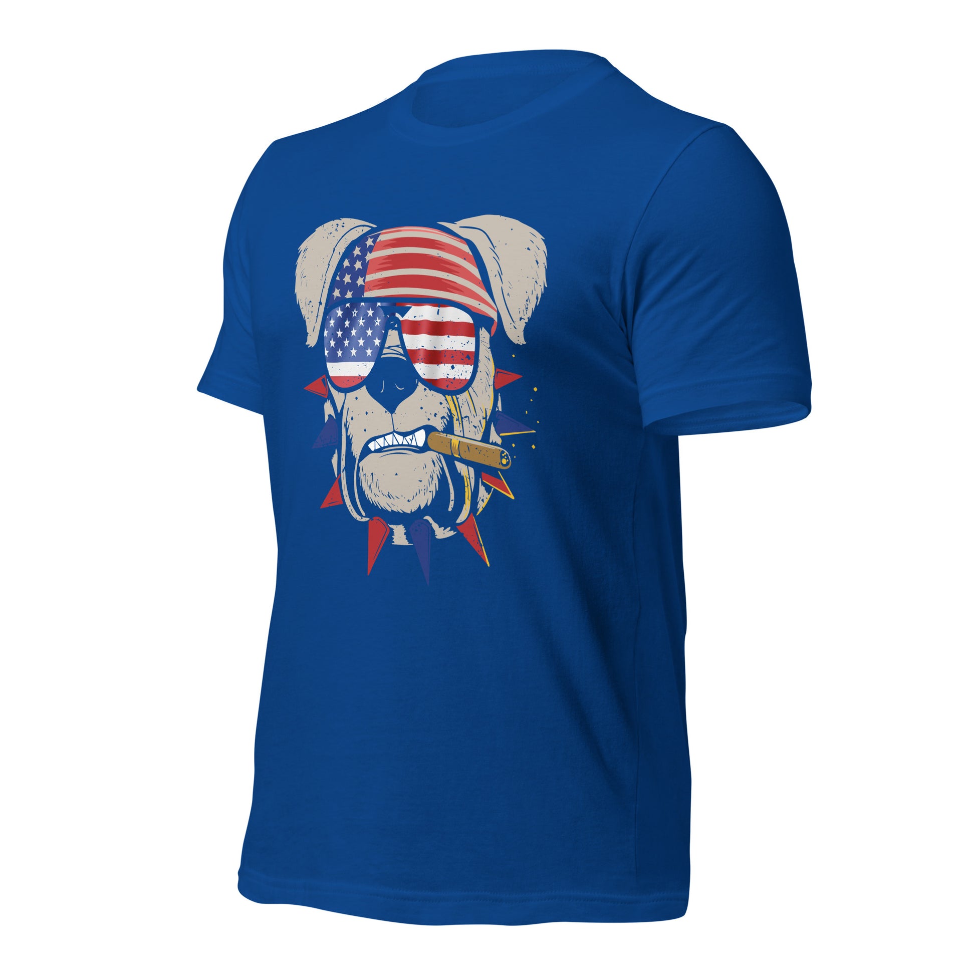 Bulldog graphic tee for bikers and dog lovers
