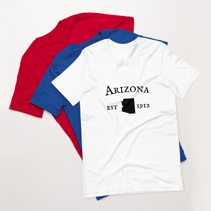 "Arizona Established In 1912" T-Shirt - Weave Got Gifts - Unique Gifts You Won’t Find Anywhere Else!