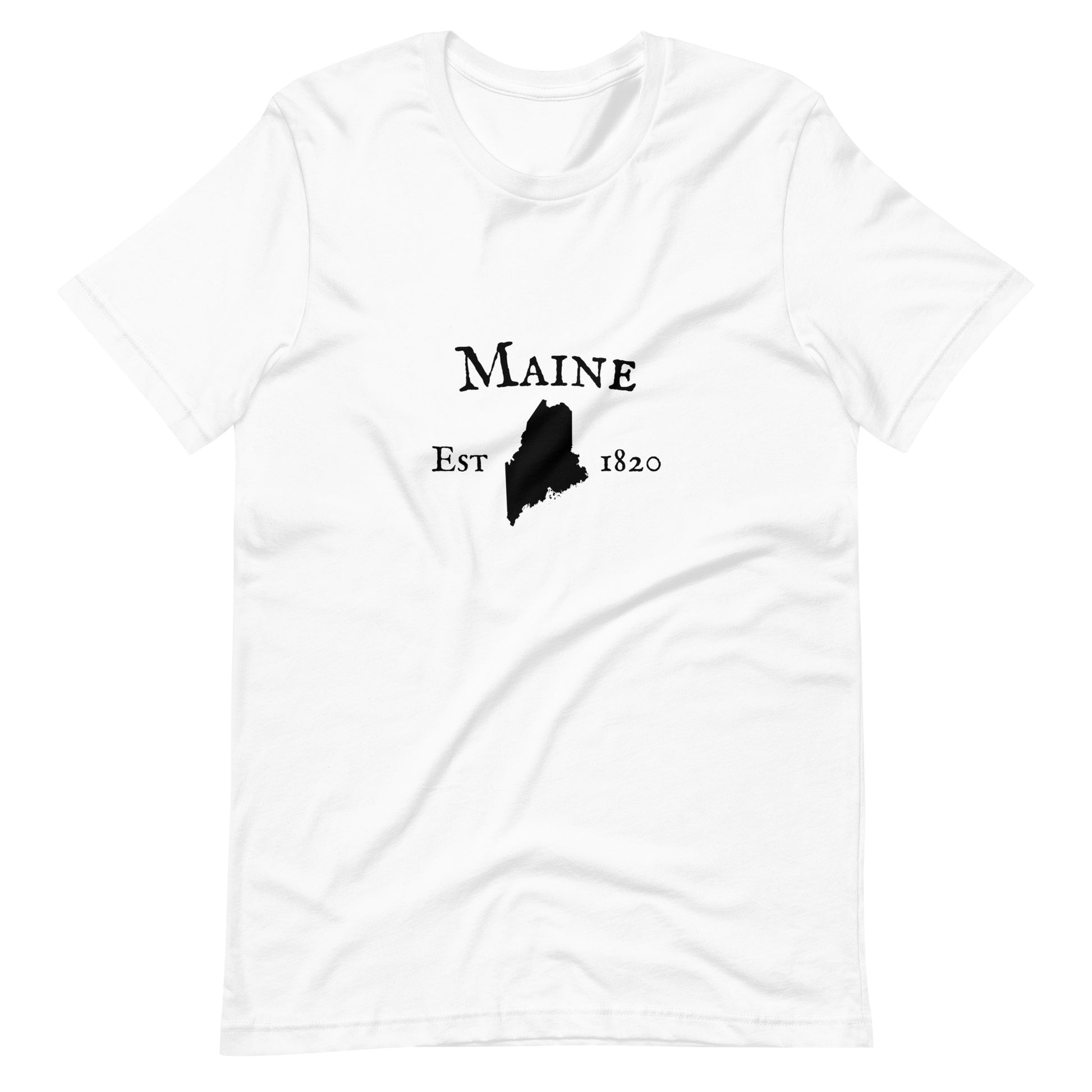 Classic Maine t-shirt with state pride design

