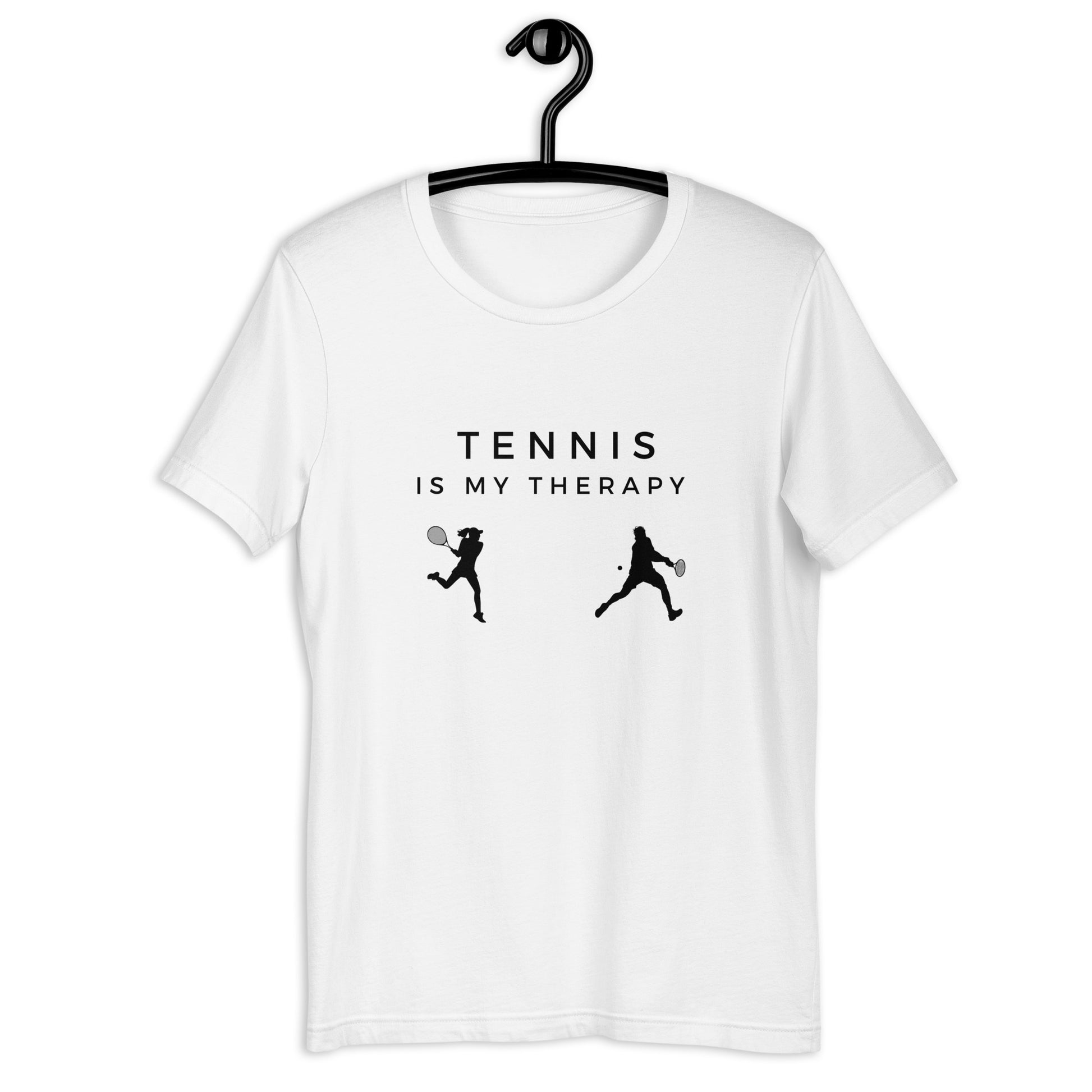 Tennis club shirt with fun tennis slogan
