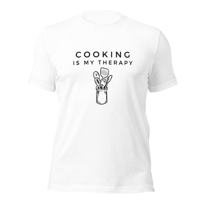 "Cooking Is My Therapy" T-Shirt - Weave Got Gifts - Unique Gifts You Won’t Find Anywhere Else!