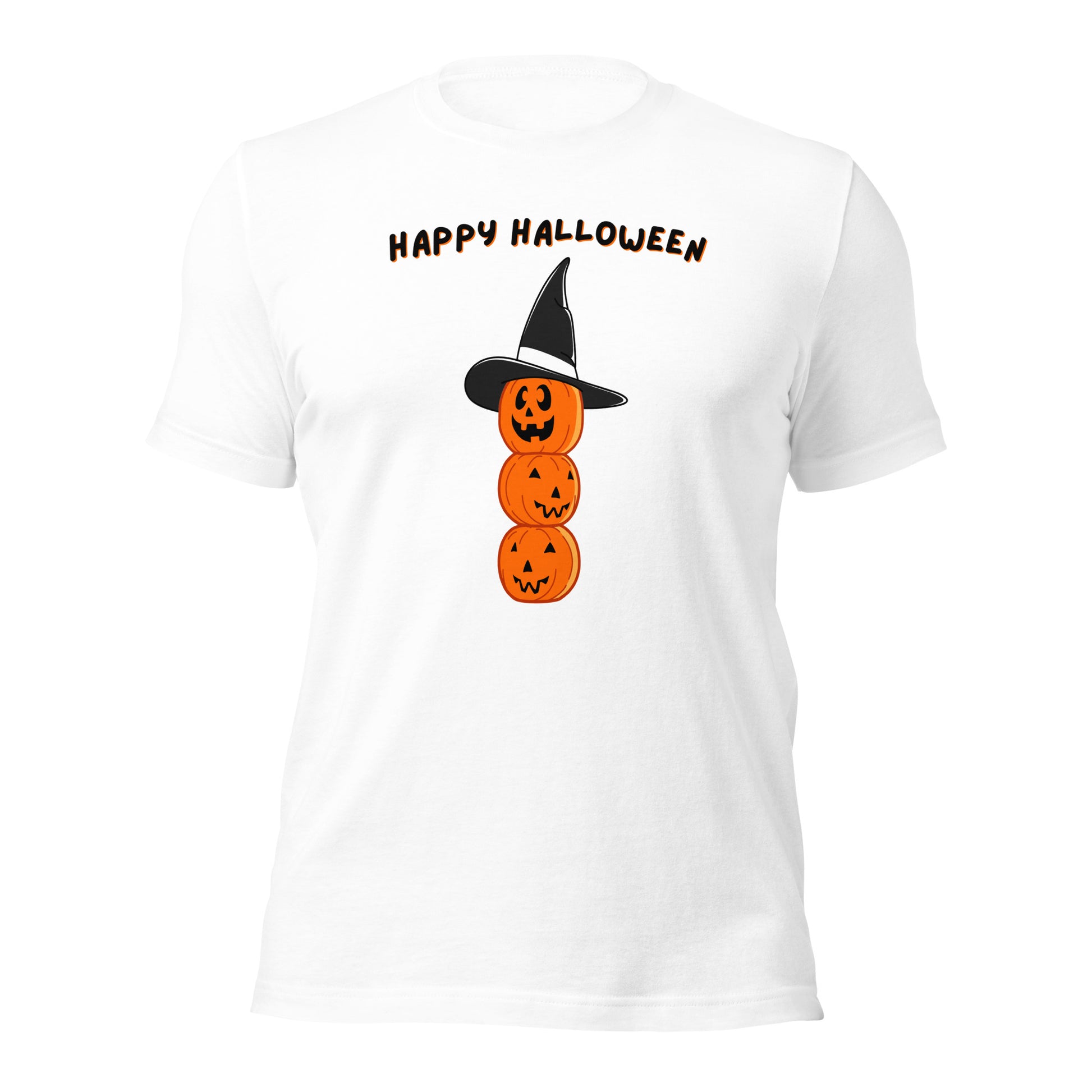 Adorable jack-o-lantern shirt for Halloween celebrations
