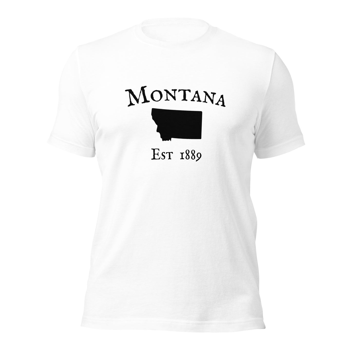 Classic Montana t-shirt with bold state pride design
