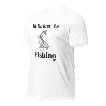 "I'd Rather Be Fishing" T-Shirt - Weave Got Gifts - Unique Gifts You Won’t Find Anywhere Else!