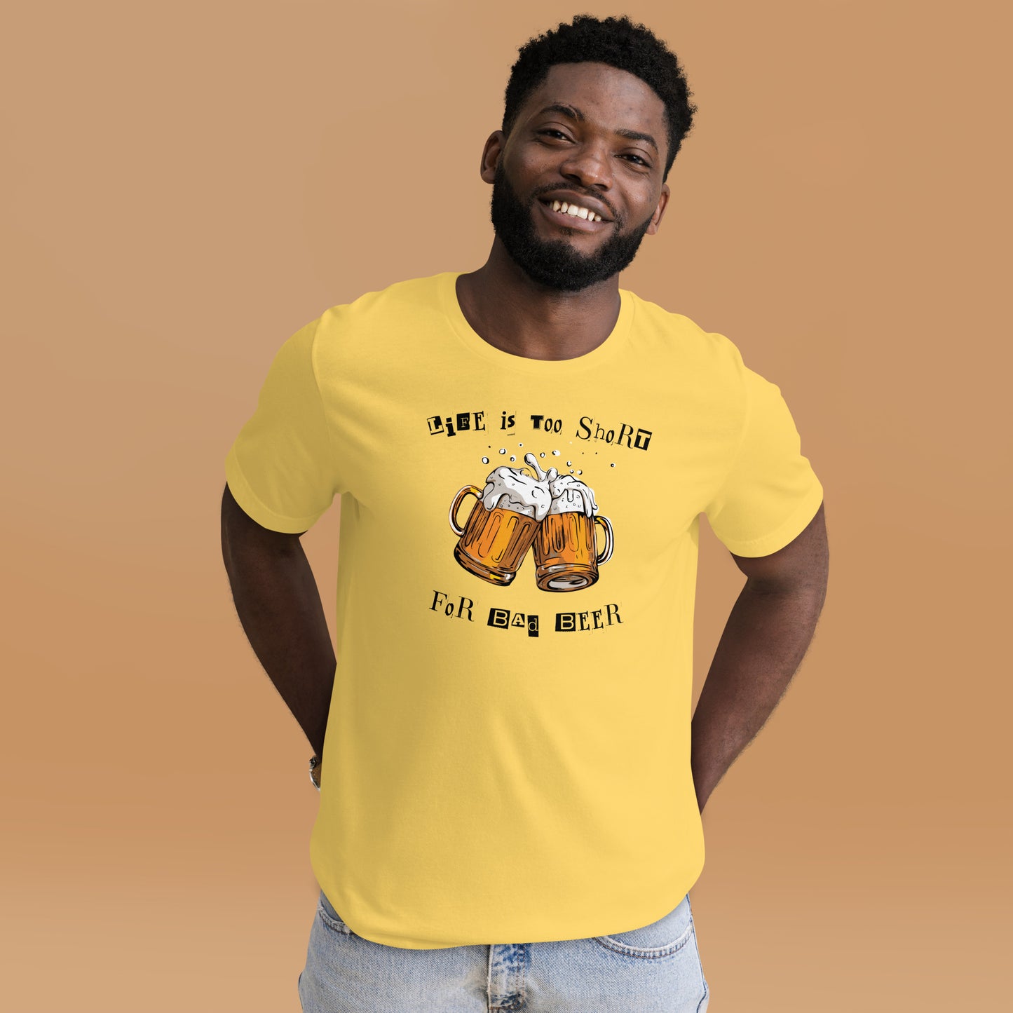 "Life Is Too Short For Bad Beer" T-Shirt - Weave Got Gifts - Unique Gifts You Won’t Find Anywhere Else!