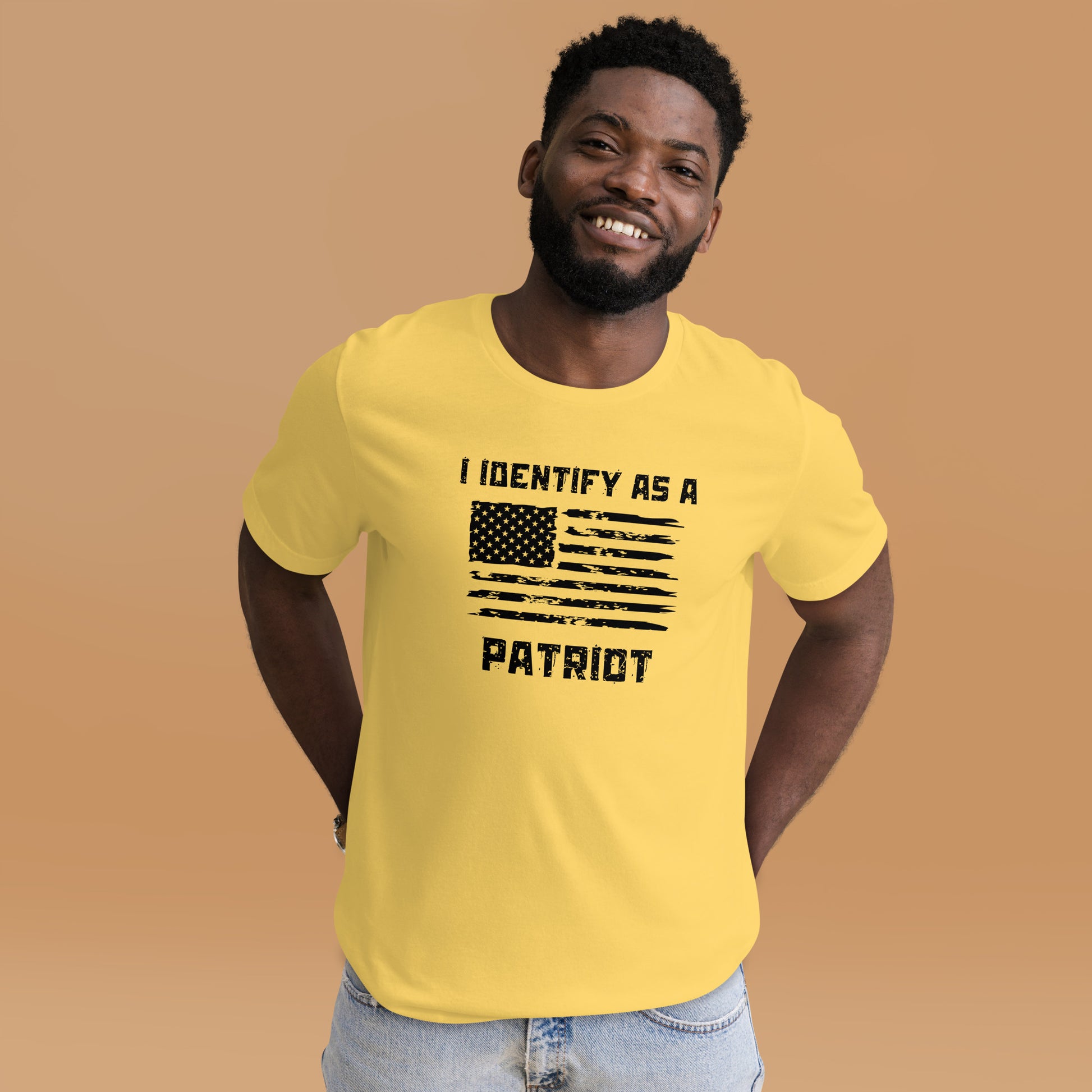 Distressed American flag patriotic t-shirt
