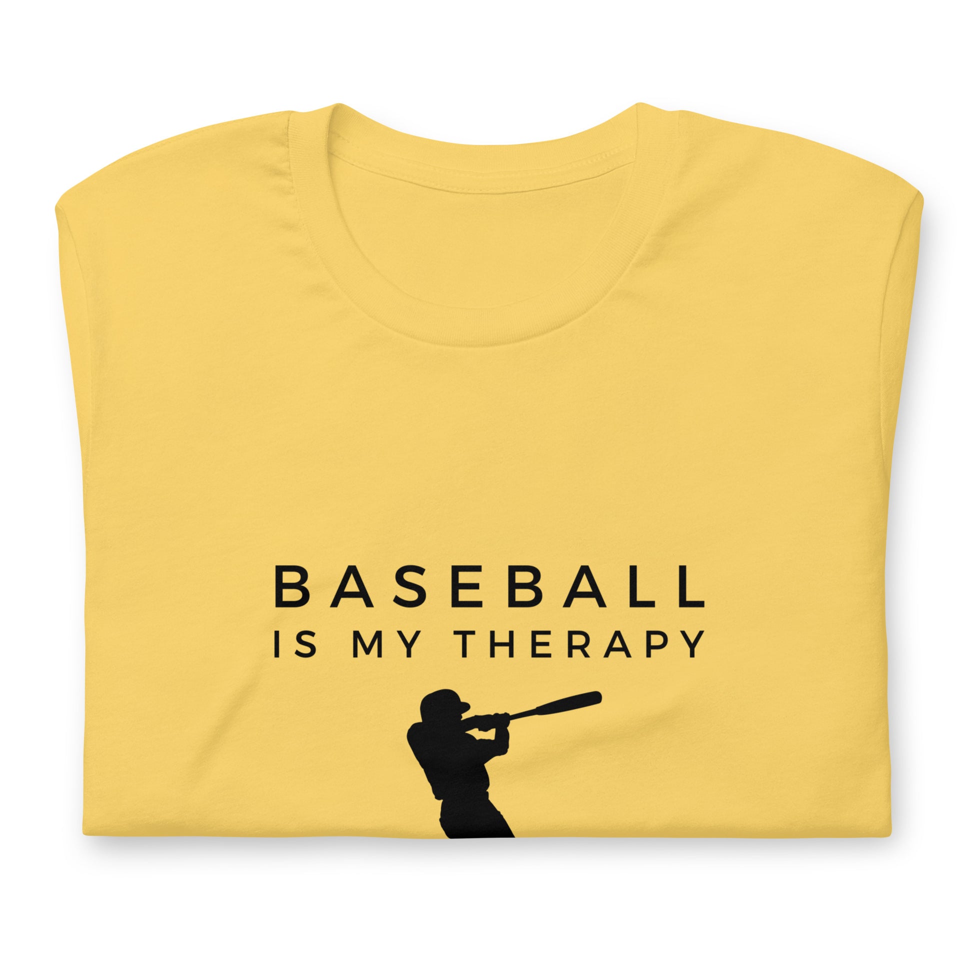 "Baseball Is My Therapy" T-Shirt - Weave Got Gifts - Unique Gifts You Won’t Find Anywhere Else!