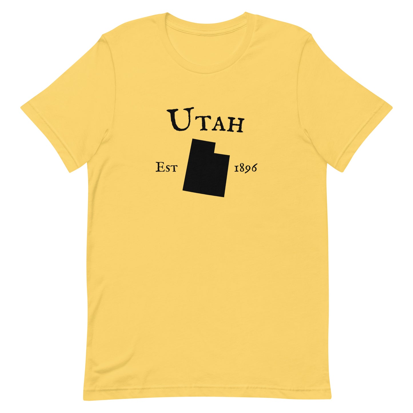 "Utah Established In 1896" T-Shirt - Weave Got Gifts - Unique Gifts You Won’t Find Anywhere Else!