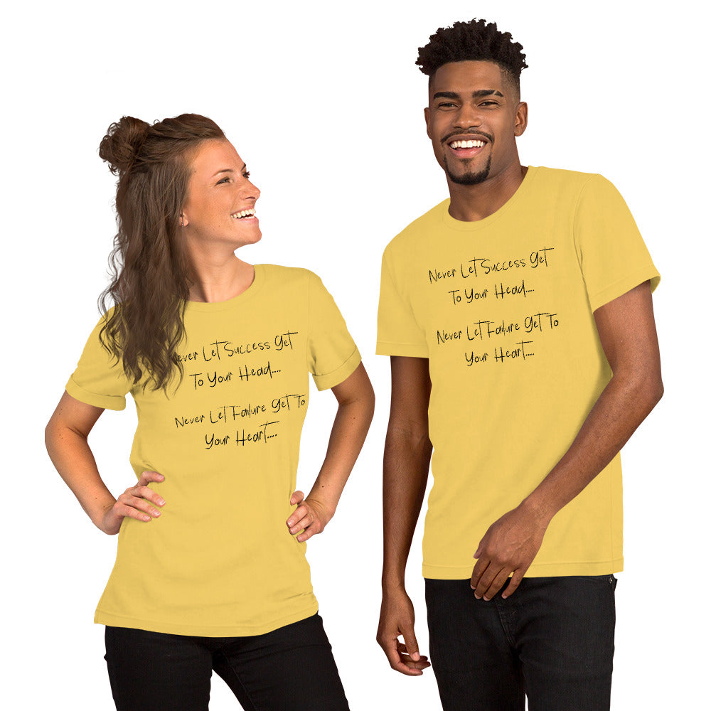 "Never Let Success Get To Your Head" T-Shirt - Weave Got Gifts - Unique Gifts You Won’t Find Anywhere Else!