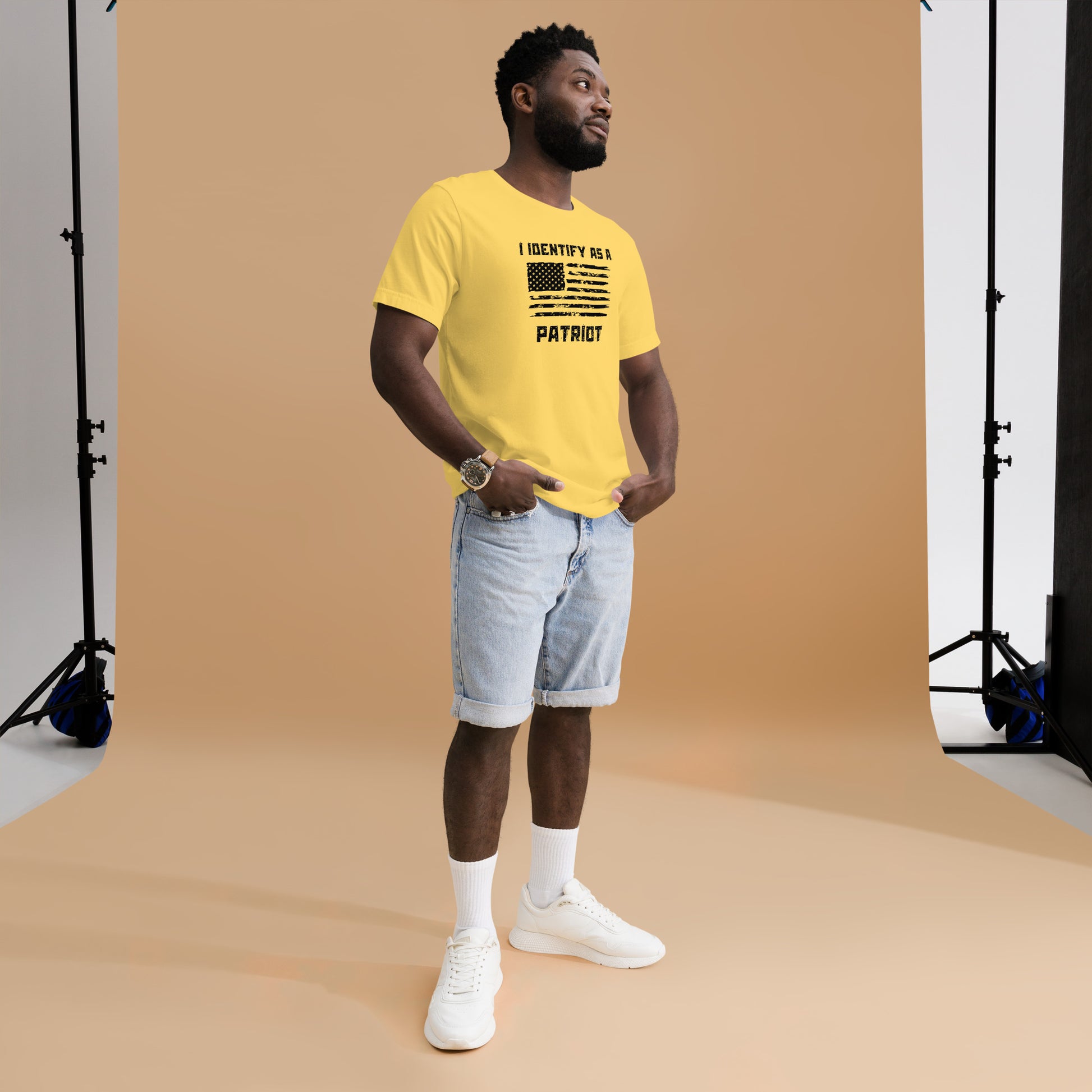 I Identify as a Patriot graphic t-shirt
