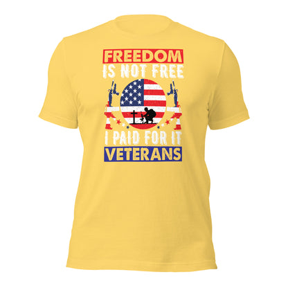 "Freedom Is Not Free" T-Shirt - Weave Got Gifts - Unique Gifts You Won’t Find Anywhere Else!