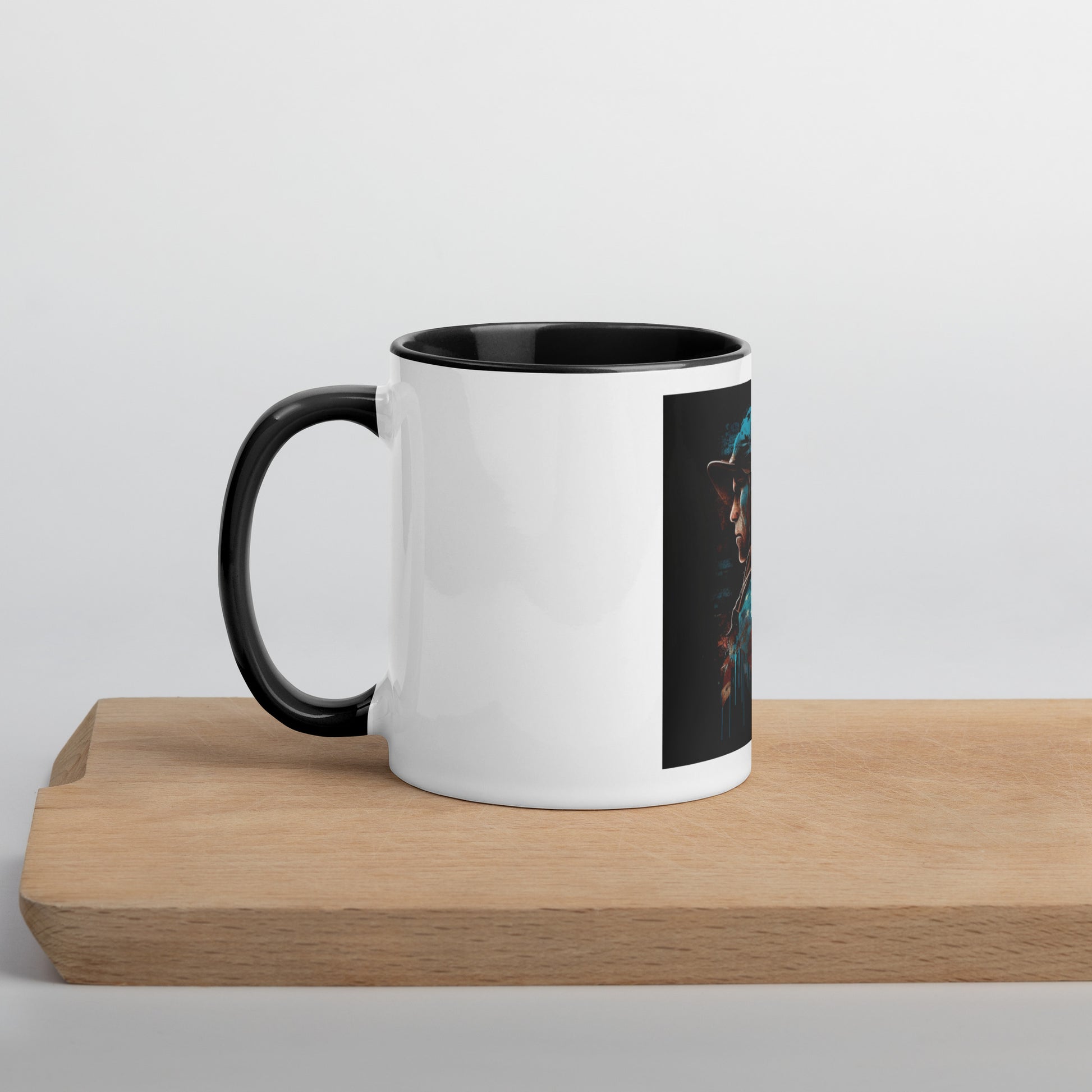 Bold American flag coffee cup for patriots
