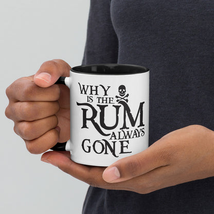 "Why Is The Rum Always Gone" Coffee Mug - Weave Got Gifts - Unique Gifts You Won’t Find Anywhere Else!