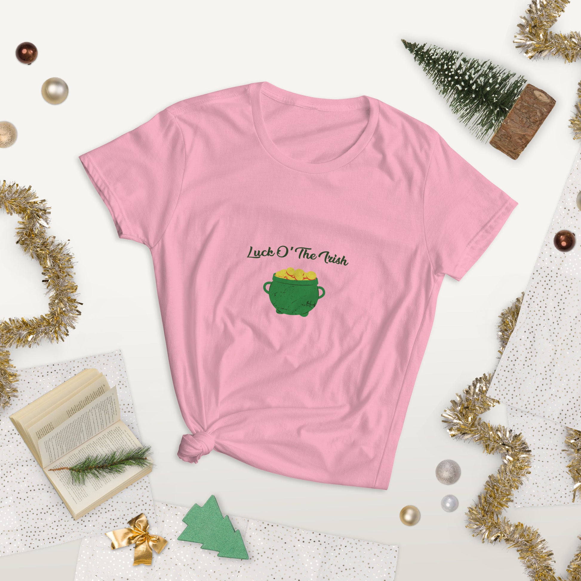 Women's "Luck O’ The Irish" T-shirt - Weave Got Gifts - Unique Gifts You Won’t Find Anywhere Else!