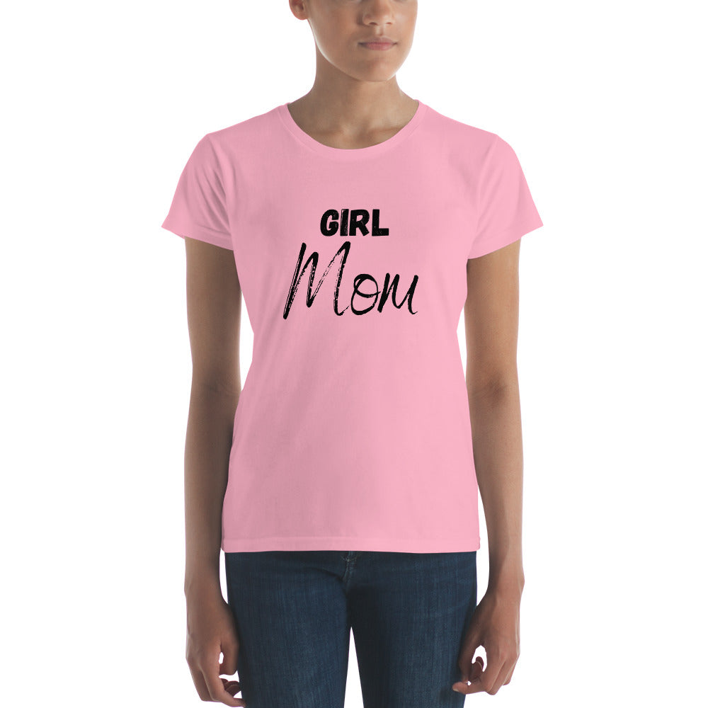 Girl Mom shirt for women with daughters
