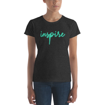 Glow in the dark Inspire t-shirt for women
