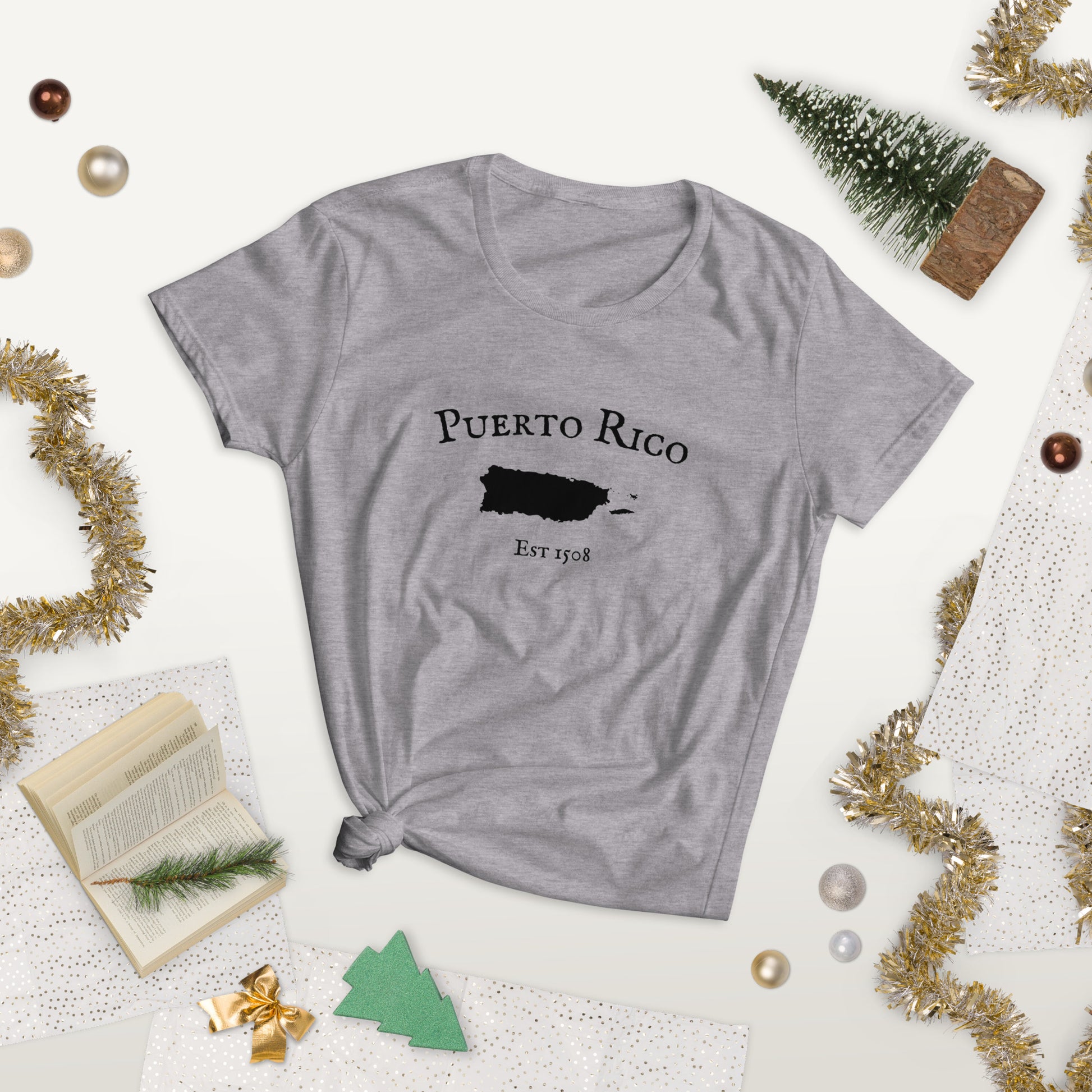 "Puerto Rico" Women's T-shirt - Weave Got Gifts - Unique Gifts You Won’t Find Anywhere Else!
