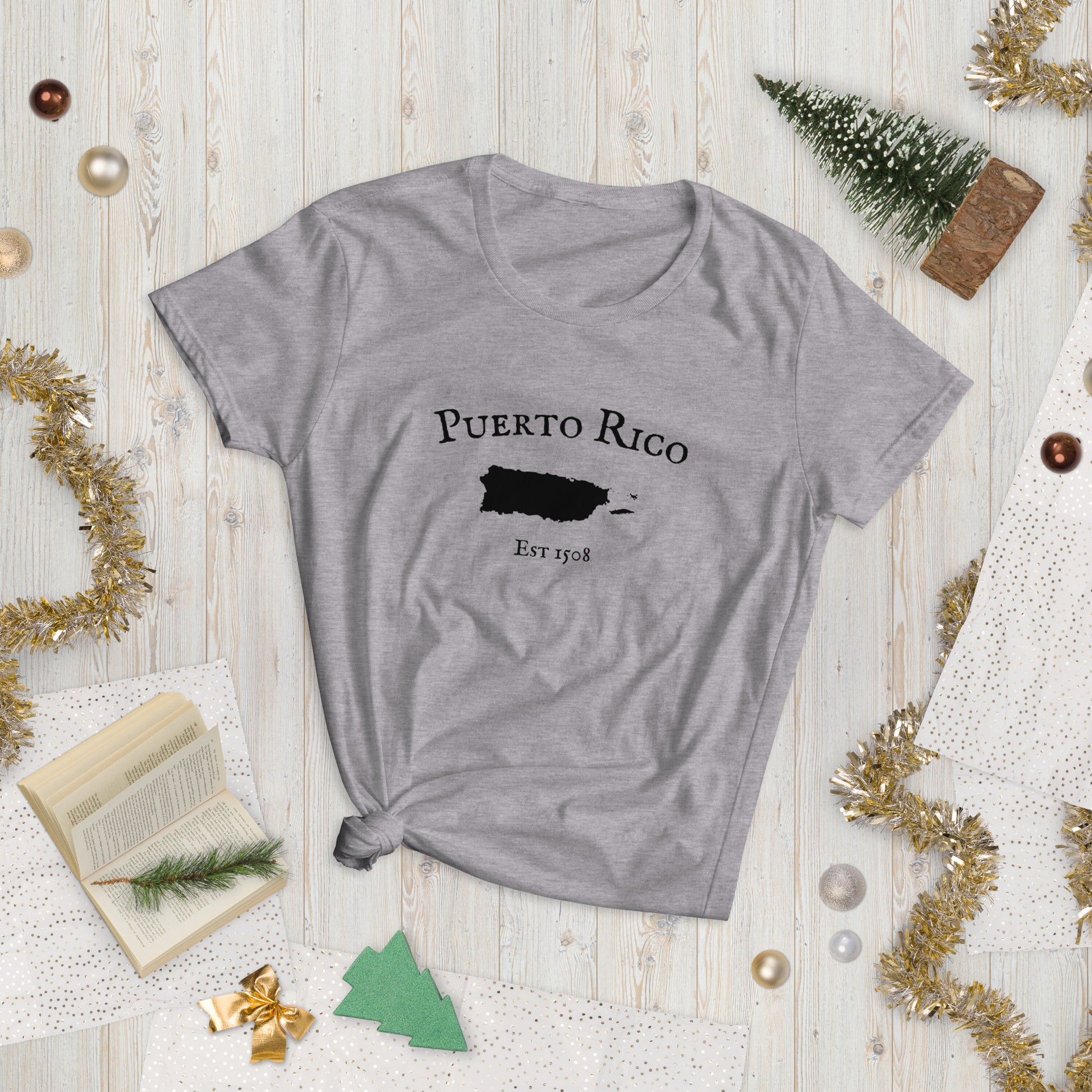 100% combed ringspun cotton Puerto Rico shirt.