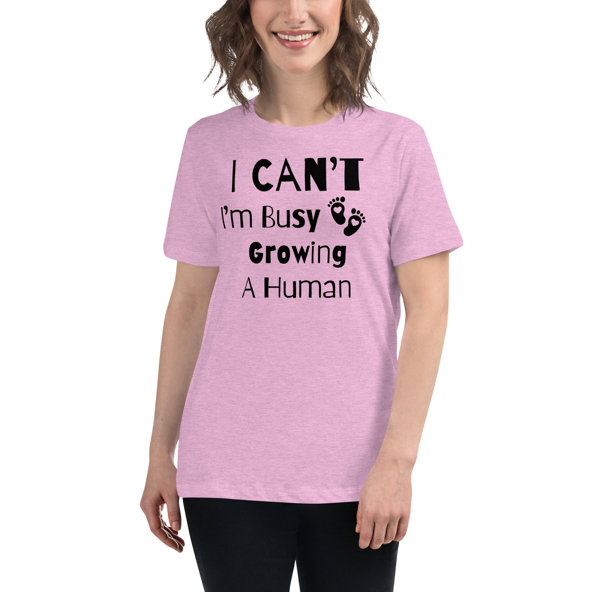 Funny maternity t-shirt for expecting moms

