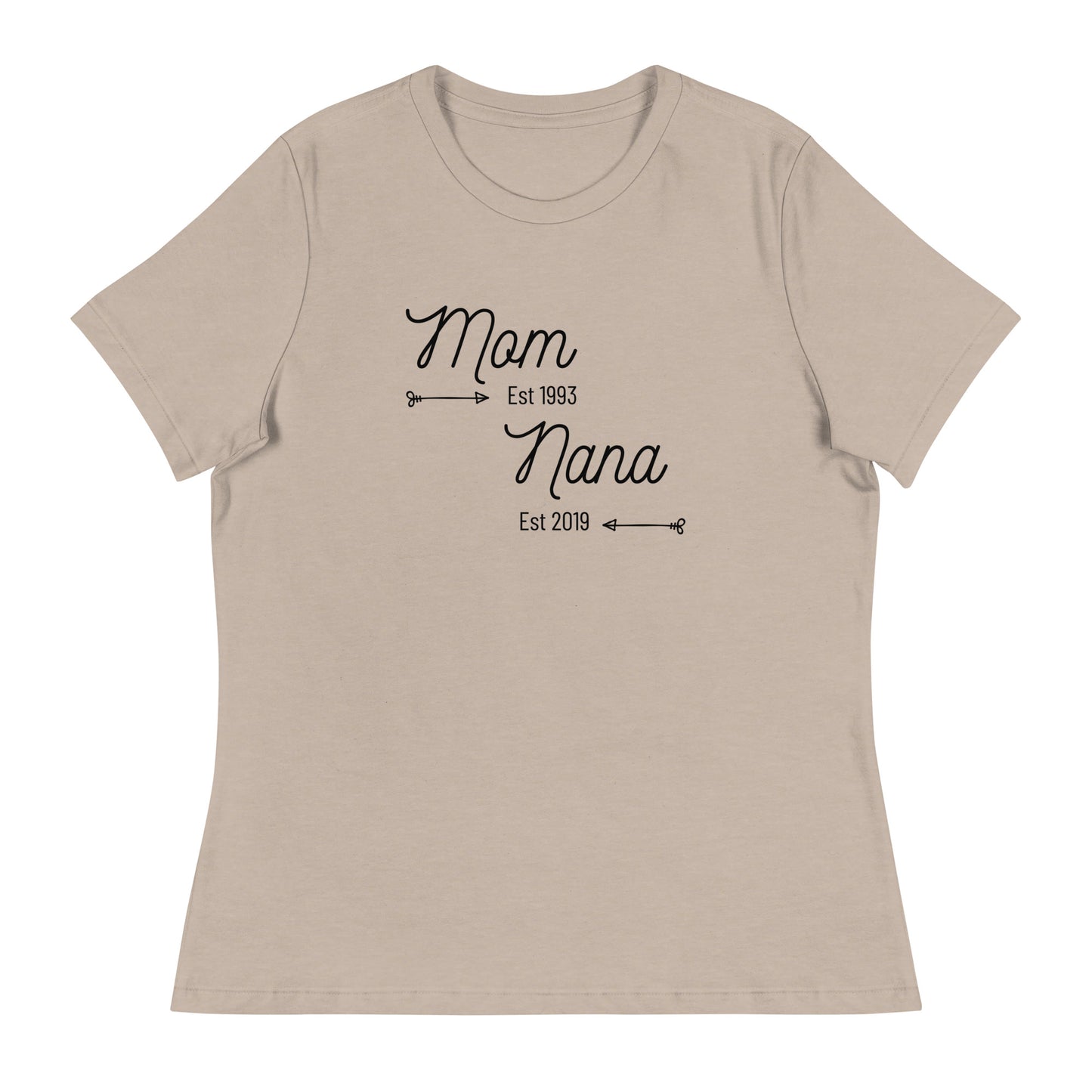 “Mom Est 1993 Nana Est 2019” T-Shirt - Weave Got Gifts - Unique Gifts You Won’t Find Anywhere Else!