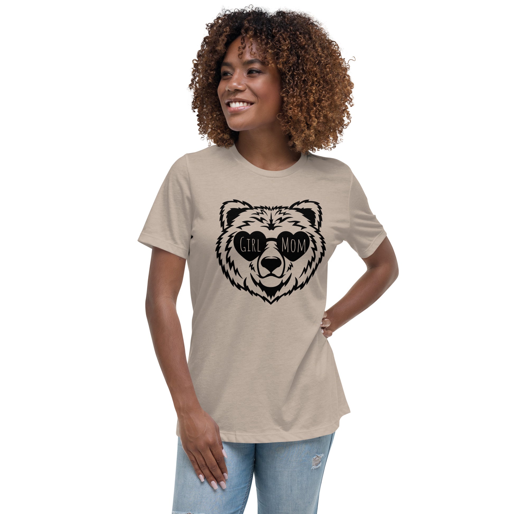Comfortable Girl Mom shirt for proud moms of girls
