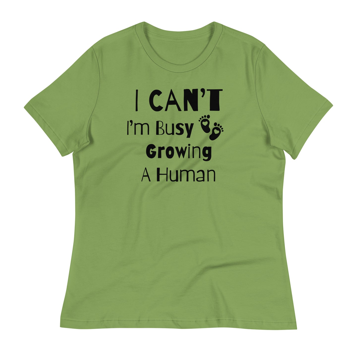 "I Can't, I'm Busy Growing A Human" Women's Shirt - Weave Got Gifts - Unique Gifts You Won’t Find Anywhere Else!